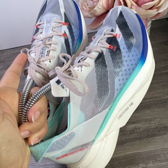 Adidas Adizero Adios Pro 3 Womens 8/Mens 7/UK6.5 Running shoes EUC - Picture 4 of 12